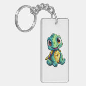 マンガートルームイラストレーション キーホルダー (正面左)