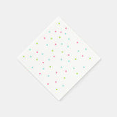 マンガードナッツアートハッピーバースデーアートドーナツデザイン スタンダードカクテルナプキン (角)