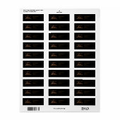 マンガー宗教的クリスチャンのクリスマス住所 シール (フルシート)