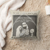 マンガー・メリー・クリスマスのリトル・ボーイ クッション (ブランケット)