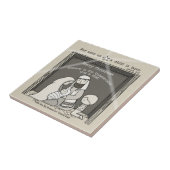 マンガー・メリー・クリスマスのリトル・ボーイ タイル (側面)