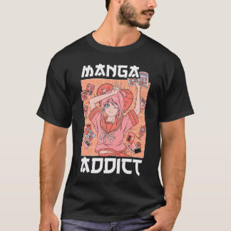 マンガ中毒日本のアニメ愛好家ジャパンかわいい大田 Tシャツ