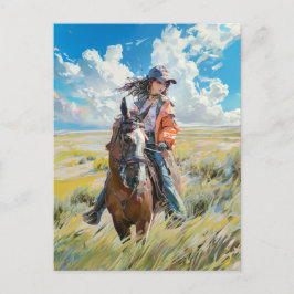 マンガ乗馬アドベンチャーインザアルプス ポストカード