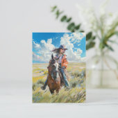 マンガ乗馬アドベンチャーインザアルプス ポストカード (スタンド正面)