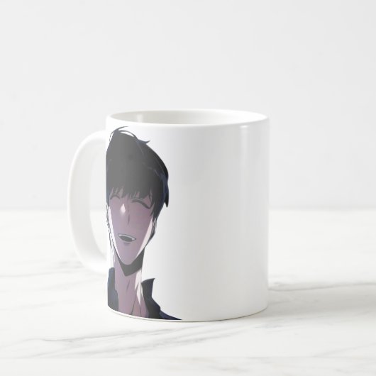 マンガ全知読者の視点 – マンガ愛好家 コーヒーマグカップ (正面左)