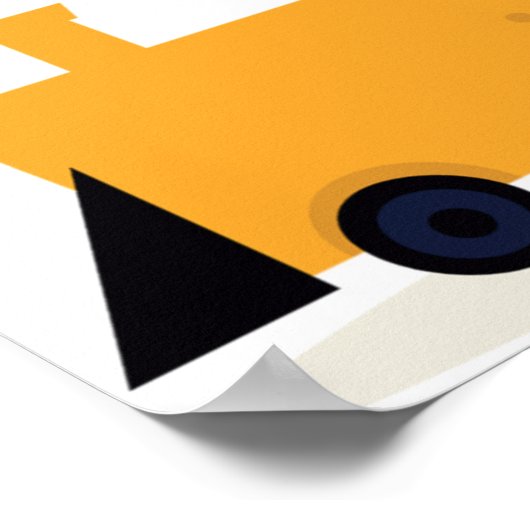 マンガ列車 ポスター (角)