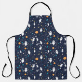 マンガ宇宙飛行士 エプロン (正面)