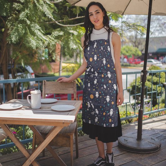 マンガ宇宙飛行士 エプロン