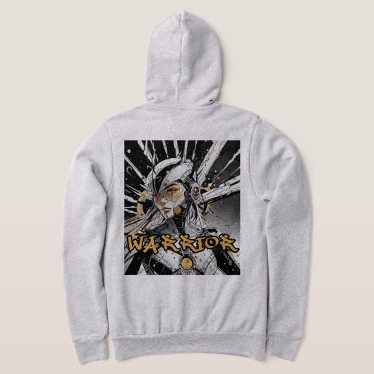 マンガ戦士フルジップ パーカ (レイダウン裏面)