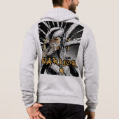 マンガ戦士フルジップ パーカ (裏面)