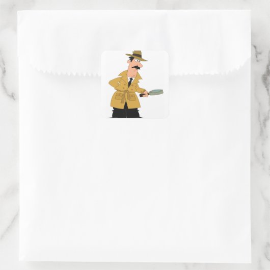 マンガ捜査官うん スクエアシール (バッグ)