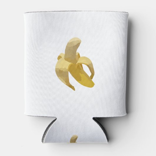 マンガ描ーのバナナを半分に剥いた 缶クーラー (正面)