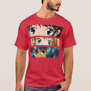 マンガ日本のオタク日本かわいいアニメ女性少女 Tシャツ