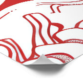 マンガ日本のスタイルアジアンガールイラストレーションポステ ポスター (角)