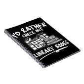 マンガ本の読者の図書館の服装 ノートブック (右側)