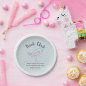 マンガ本クラブグループミーティングのモダンの鳥 ペーパープレート (パーティー)