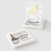 マンガ本クラブ|飲み物のワインクラブ女の子夜 ストーンコースター (横)