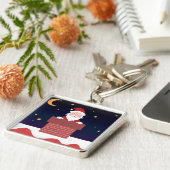 マンガ来ーのサンタからクリスマスナイト キーホルダー (側面)