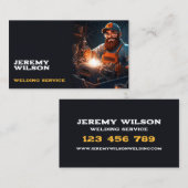 マンガ溶接機の金属溶接サービスの鋼材 名刺 (正面/裏面)