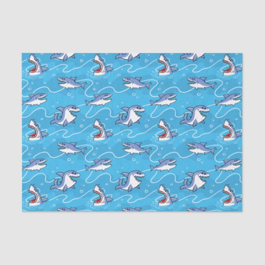 マンガ素晴らしーの白ザメ 薄葉紙 (正面)