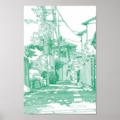 マンガ背景01 ポスター (正面)