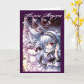 マンガ膜 カード (黄色い花)