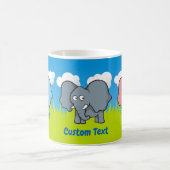 マンガ象コーヒーマグ コーヒーマグカップ (中央)