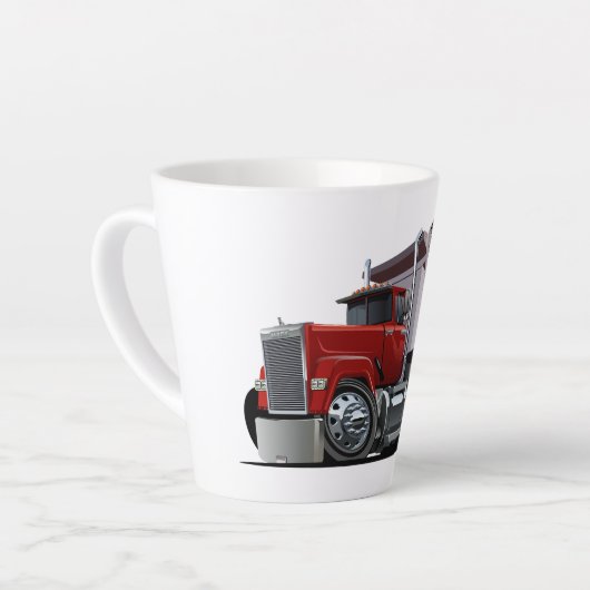 マンガ車 カフェラテマグ (左アングル)