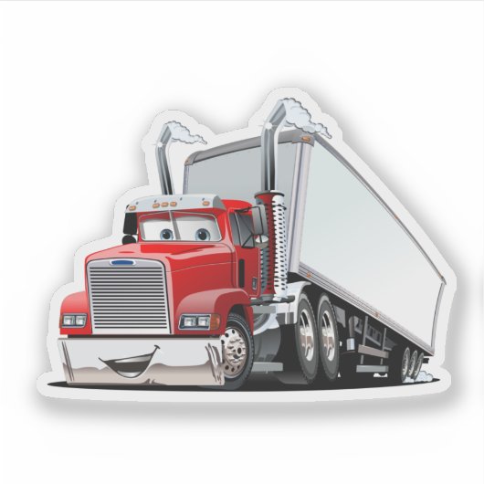 マンガ車 シール (正面)