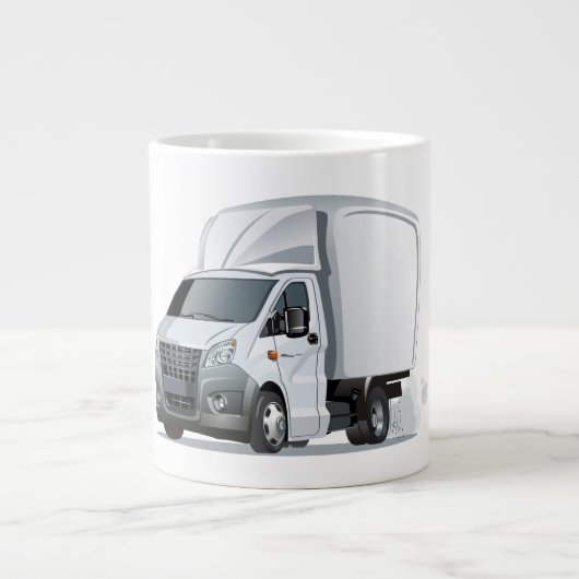 マンガ車 ジャンボコーヒーマグカップ (正面)