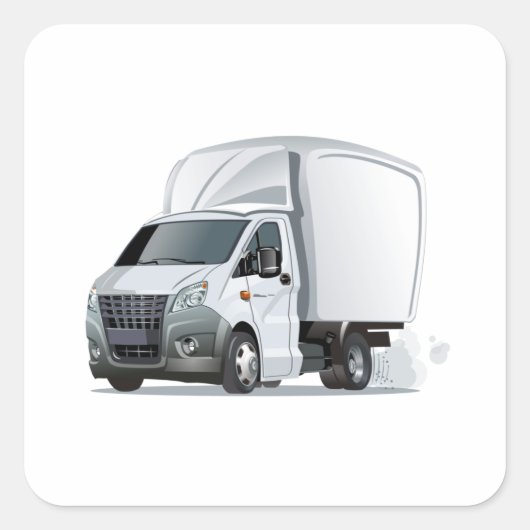 マンガ車 スクエアシール (正面)