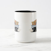 マンガ車 ツートーンマグカップ (中央)