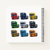 マンガ車 ノートブック (裏面)