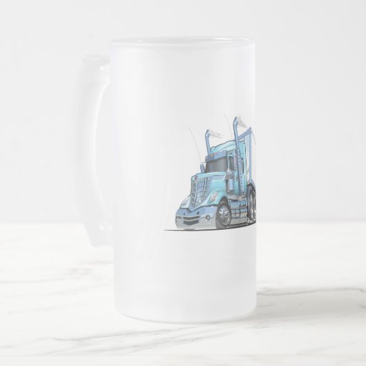 マンガ車 フロストグラスビールジョッキ (正面左)