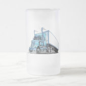 マンガ車 フロストグラスビールジョッキ (中央)