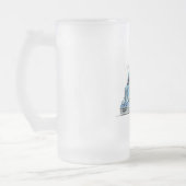 マンガ車 フロストグラスビールジョッキ (左)