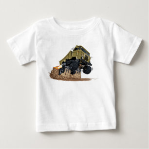 マンガ車 ベビーTシャツ