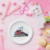 マンガ車 ペーパープレート (パーティー)
