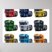 マンガ車 ポスター (正面)