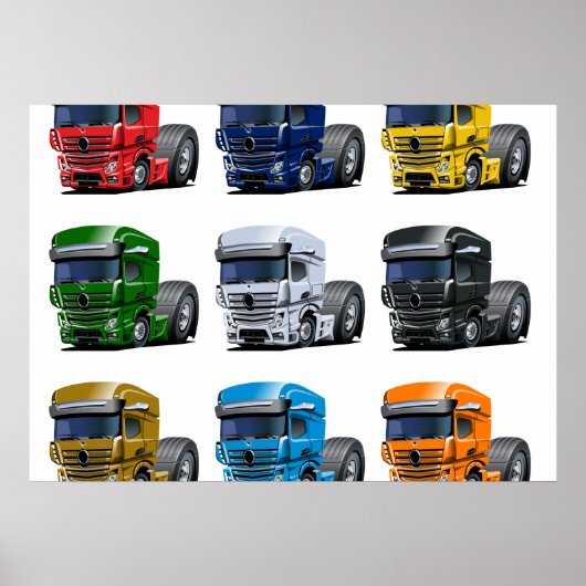 マンガ車 ポスター (正面)