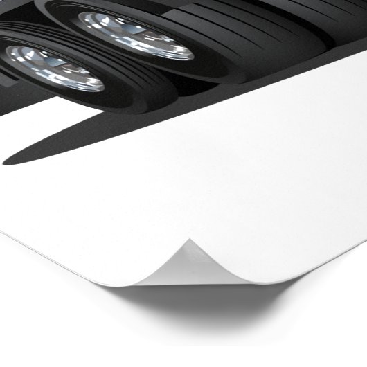 マンガ車 ポスター (角)