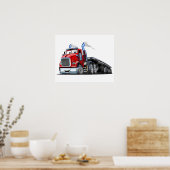 マンガ車 ポスター (キッチン)