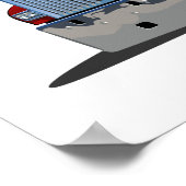 マンガ車 ポスター (角)