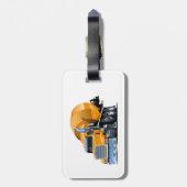 マンガ車 ラゲッジタグ (裏面縦)