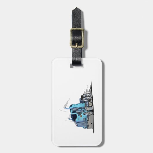 マンガ車 ラゲッジタグ (正面縦)