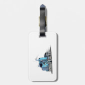 マンガ車 ラゲッジタグ (裏面縦)