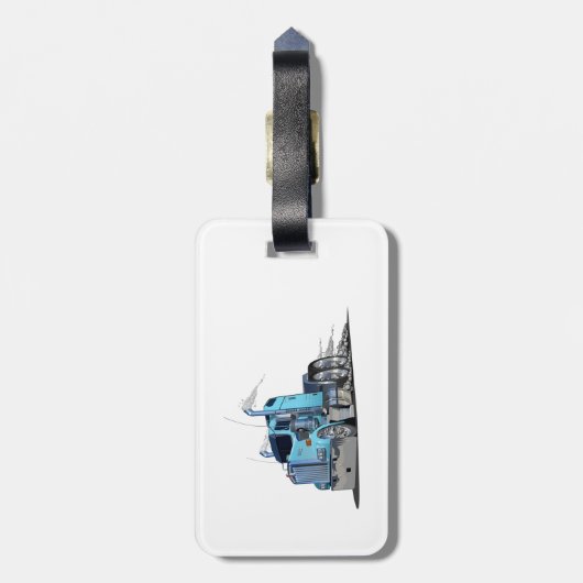 マンガ車 ラゲッジタグ (裏面縦)