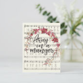 マンガ遠くにーのクリスマスリース賛美歌で シーズンポストカード (スタンド正面)