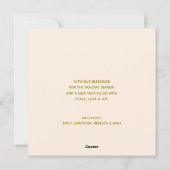 マンガ遠くにーの歌詞の中で出生クリスマスクリーム シーズンカード (裏面)