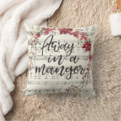 マンガ遠くにーヴィンテージ賛美歌クリスマスリースで クッション (ブランケット)